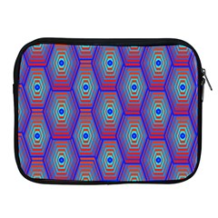 Red Blue Bee Hive Apple Ipad 2/3/4 Zipper Cases