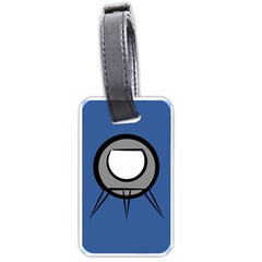 Rocket Ship App Icon Luggage Tags (one Side) 