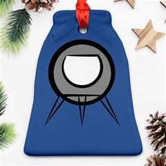 Rocket Ship App Icon Ornament (bell)