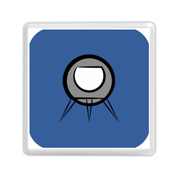 Rocket Ship App Icon Memory Card Reader (Square) 