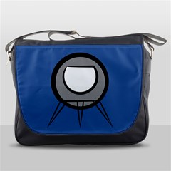 Rocket Ship App Icon Messenger Bags by Amaryn4rt