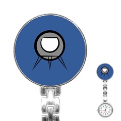 Rocket Ship App Icon Stainless Steel Nurses Watch