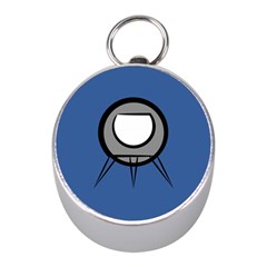 Rocket Ship App Icon Mini Silver Compasses