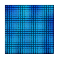 Seamless Blue Tiles Pattern Tile Coasters