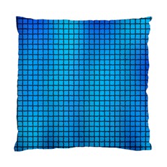 Seamless Blue Tiles Pattern Standard Cushion Case (one Side)