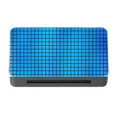 Seamless Blue Tiles Pattern Memory Card Reader With Cf