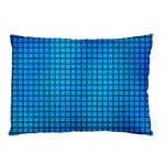 Seamless Blue Tiles Pattern Pillow Case (Two Sides) Front