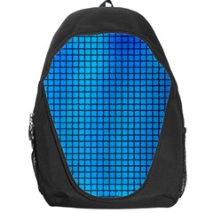 Seamless Blue Tiles Pattern Backpack Bag