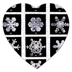 Snowflakes Exemplifies Emergence In A Physical System Jigsaw Puzzle (heart)