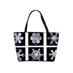 Snowflakes Exemplifies Emergence In A Physical System Shoulder Handbags by Amaryn4rt