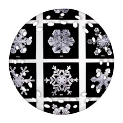 Snowflakes Exemplifies Emergence In A Physical System Ornament (round Filigree)