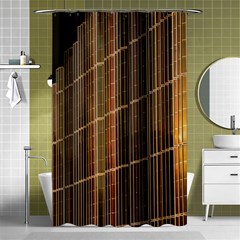 Swisstech Convention Center Shower Curtain 48  X 72  (small)  by Amaryn4rt