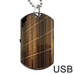 Swisstech Convention Center Dog Tag Usb Flash (one Side)