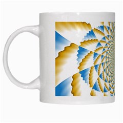 Tech Neon And Glow Backgrounds Psychedelic Art Psychedelic Art White Mugs by Amaryn4rt