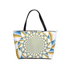 Tech Neon And Glow Backgrounds Psychedelic Art Psychedelic Art Shoulder Handbags by Amaryn4rt