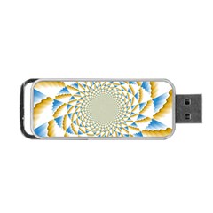 Tech Neon And Glow Backgrounds Psychedelic Art Psychedelic Art Portable Usb Flash (one Side) by Amaryn4rt