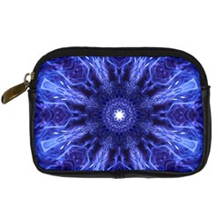 Tech Neon And Glow Backgrounds Psychedelic Art Digital Camera Cases by Amaryn4rt