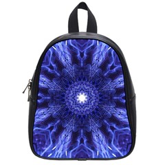 Tech Neon And Glow Backgrounds Psychedelic Art School Bags (small)  by Amaryn4rt