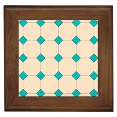 Tile Pattern Wallpaper Background Framed Tiles