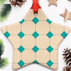 Tile Pattern Wallpaper Background Ornament (star)