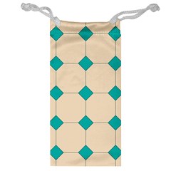 Tile Pattern Wallpaper Background Jewelry Bag