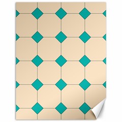 Tile Pattern Wallpaper Background Canvas 12  x 16  