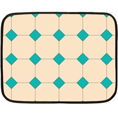 Tile Pattern Wallpaper Background Fleece Blanket (Mini)