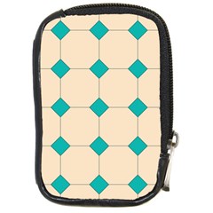 Tile Pattern Wallpaper Background Compact Camera Cases