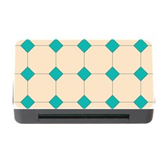 Tile Pattern Wallpaper Background Memory Card Reader with CF