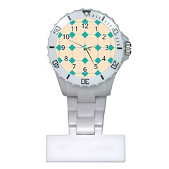 Tile Pattern Wallpaper Background Plastic Nurses Watch