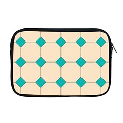 Tile Pattern Wallpaper Background Apple Macbook Pro 17  Zipper Case