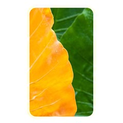 Wet Yellow And Green Leaves Abstract Pattern Memory Card Reader by Amaryn4rt