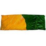 Wet Yellow And Green Leaves Abstract Pattern Body Pillow Case Dakimakura (Two Sides) Front