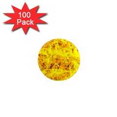 Yellow Abstract Background 1  Mini Magnets (100 Pack)  by Amaryn4rt