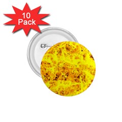 Yellow Abstract Background 1 75  Buttons (10 Pack)