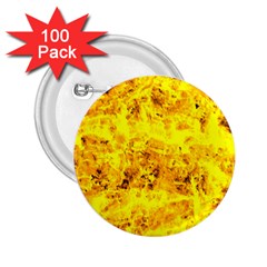 Yellow Abstract Background 2 25  Buttons (100 Pack) 