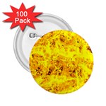 Yellow Abstract Background 2.25  Buttons (100 pack)  Front