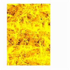 Yellow Abstract Background Large Garden Flag (two Sides)