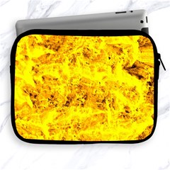 Yellow Abstract Background Apple Ipad 2/3/4 Zipper Cases by Amaryn4rt