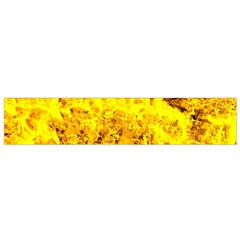 Yellow Abstract Background Flano Scarf (small)