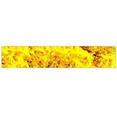 Yellow Abstract Background Flano Scarf (large)