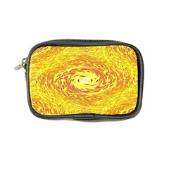 Yellow Seamless Psychedelic Pattern Coin Purse