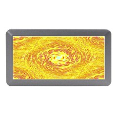 Yellow Seamless Psychedelic Pattern Memory Card Reader (Mini)