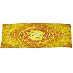 Yellow Seamless Psychedelic Pattern Body Pillow Case Dakimakura (Two Sides)