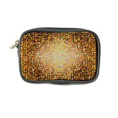 Yellow And Black Stained Glass Effect Coin Purse by Amaryn4rt