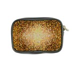 Yellow And Black Stained Glass Effect Coin Purse Back