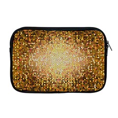 Yellow And Black Stained Glass Effect Apple Macbook Pro 17  Zipper Case