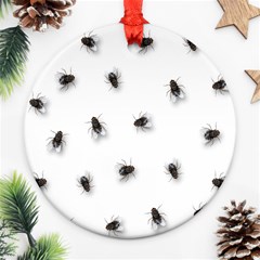 Flies Ornament (round)