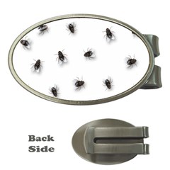 Flies Money Clips (oval) 