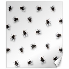 Flies Canvas 20  X 24   by Valentinaart